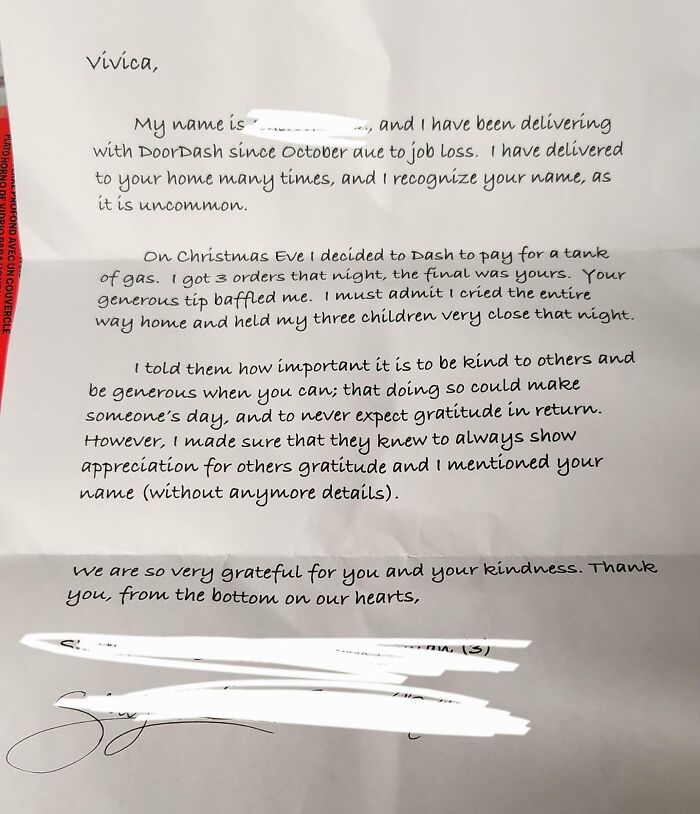 A Dasher Left This In My Mailbox