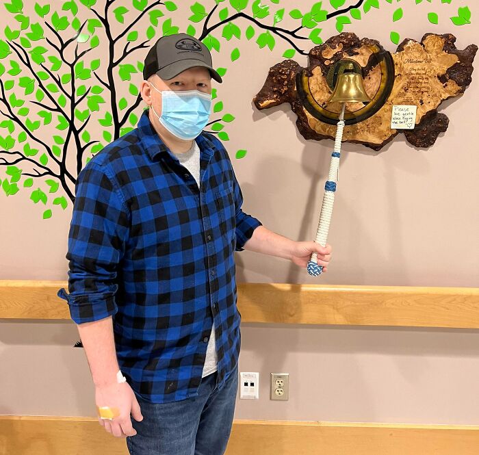 I Was Able To Ring The Bell Today