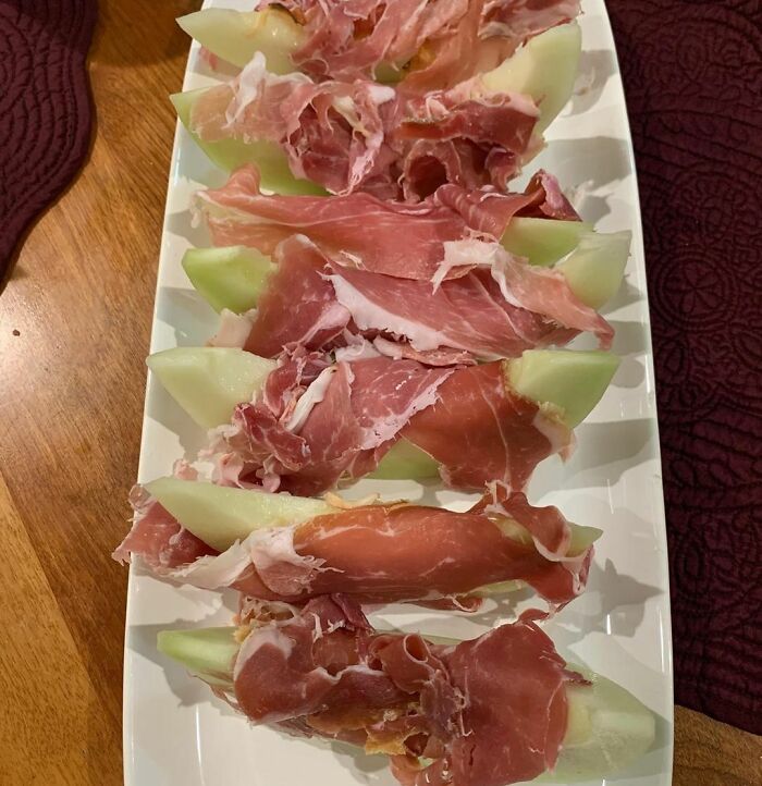 Prosciutto with melon