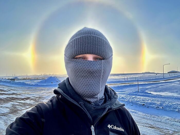 It Is -45°F (-43°C) Where I’m Working Today (South Dakota)