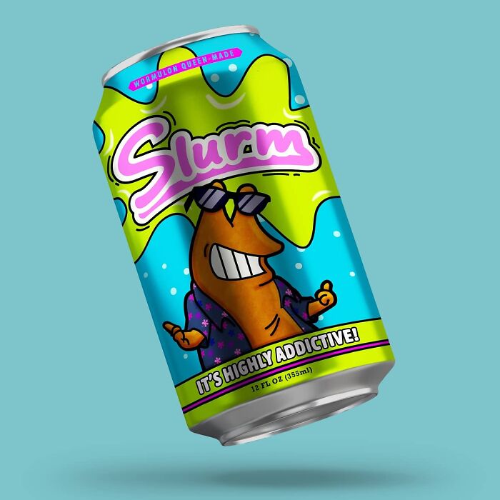 Slurm Soda (From Futurama)