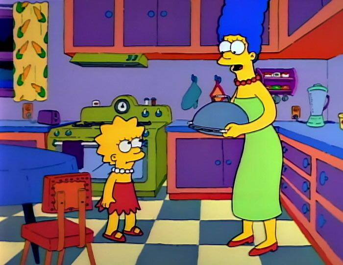 Marge cooking 