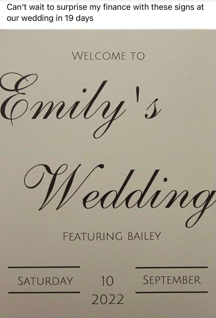 Well, That’s Just Tacky. Maybe I’m Alone In Loving My Husband Enough To Have Considered It Our Wedding