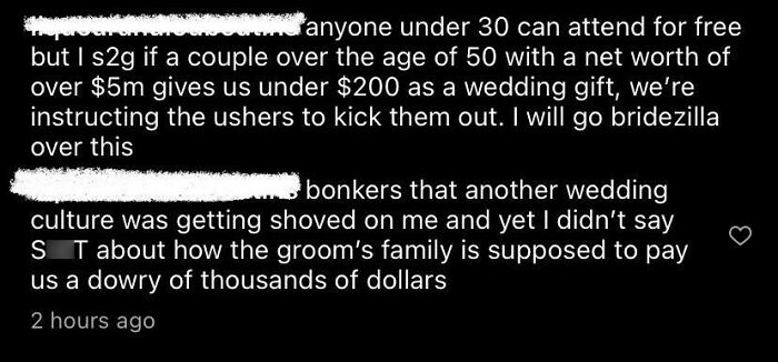 Her Registry Also Includes 100k+ For A House Down Payment