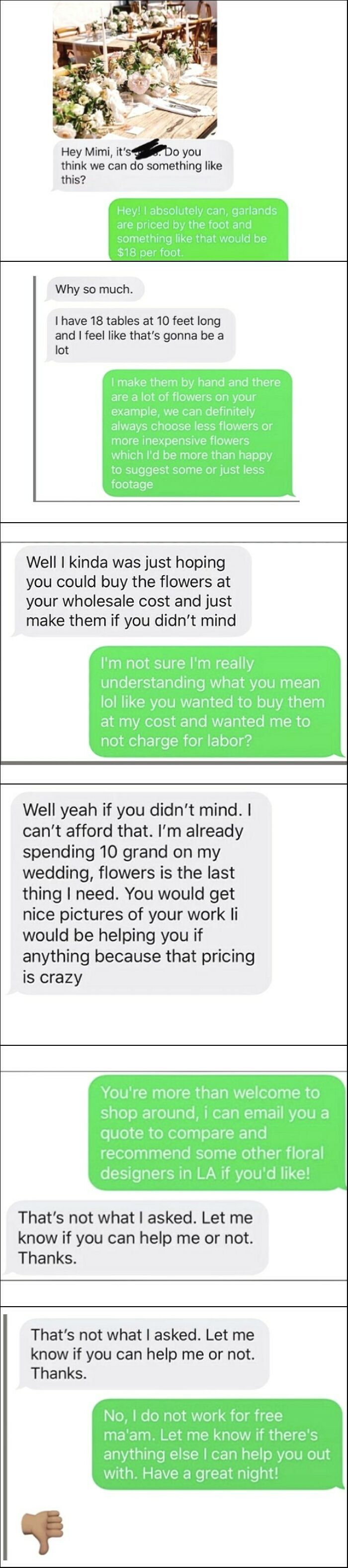 Choosing Beggar Bride Tries To Get 80 Hours Of Work Done Free