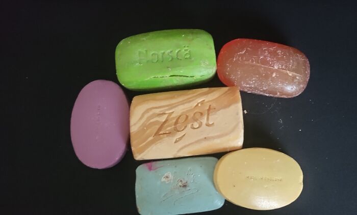 Forty Years Ago We Started A Store Cupboard Of Household Essentials To Save Money Before Our Children Were Born. This Is Last Of Our Soap Stash