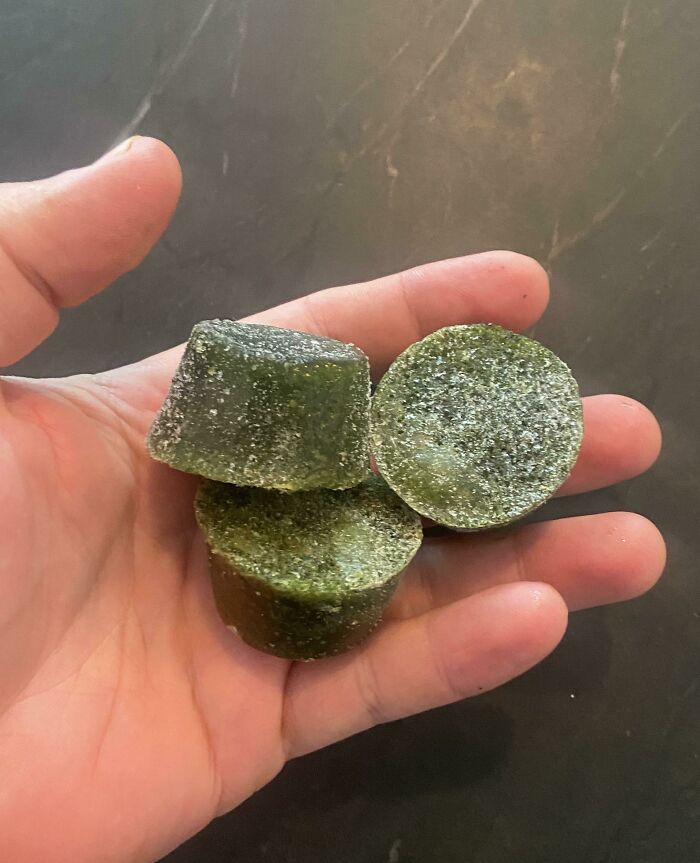 Sorry If This Is An Old Idea, But These Veggies Cubes Are A Great Way Of Using Up Old Bagged Salad