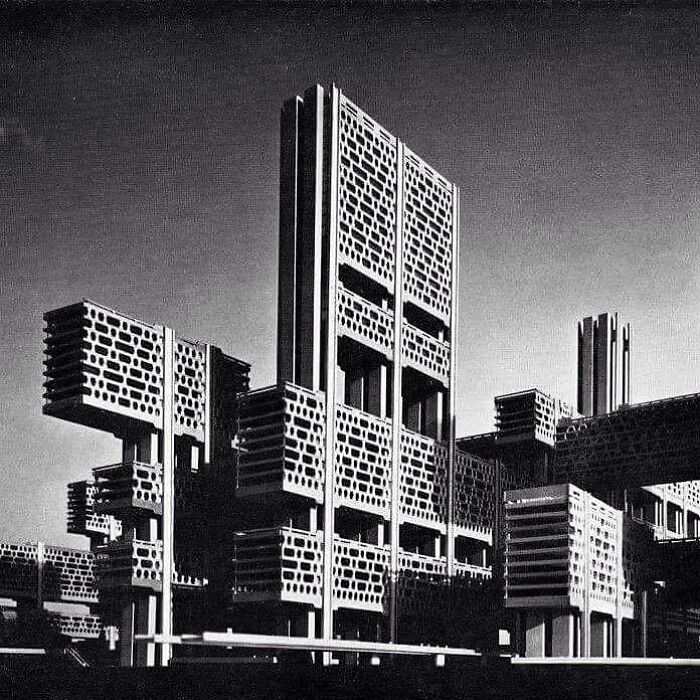 Tsujiki District, Tokyo - Kenzo Tange, 1963