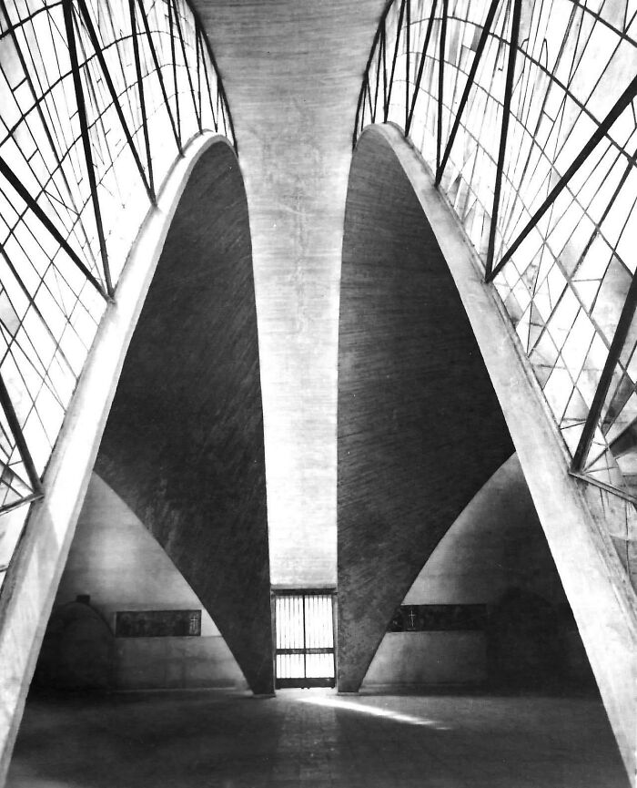 Church Of San Antonio De Las Huertas (St. Anthony Of The Orchards), Tlaxpana, Mexico City 1956