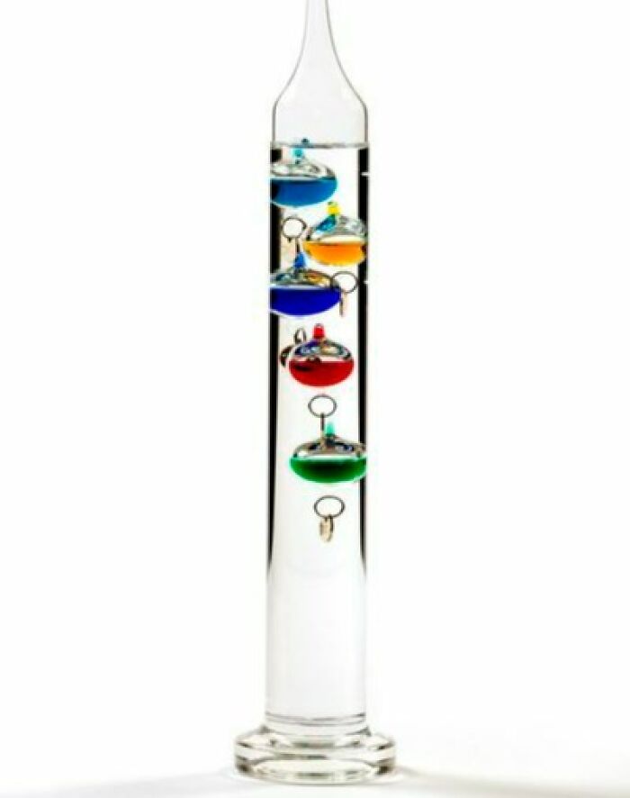 A Galileo Thermometer