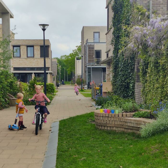 So We Got The Possibility To Redesign Our Street A Year Ago And We're Quite Happy With The Result