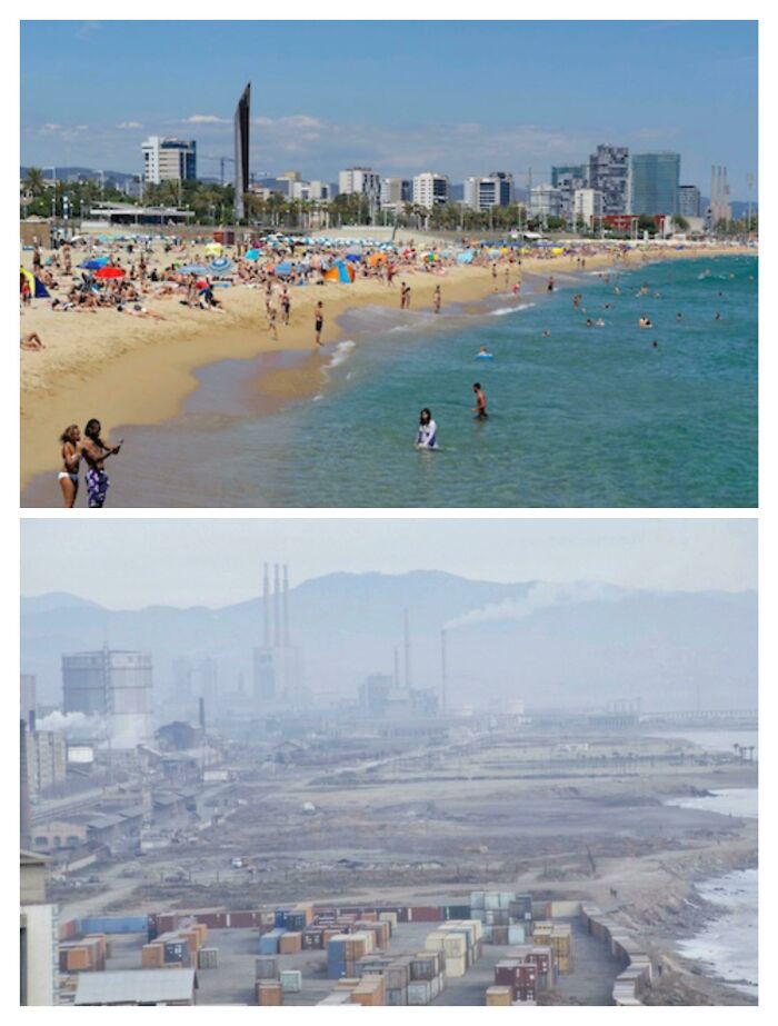 Barcelona Now vs. In 1990