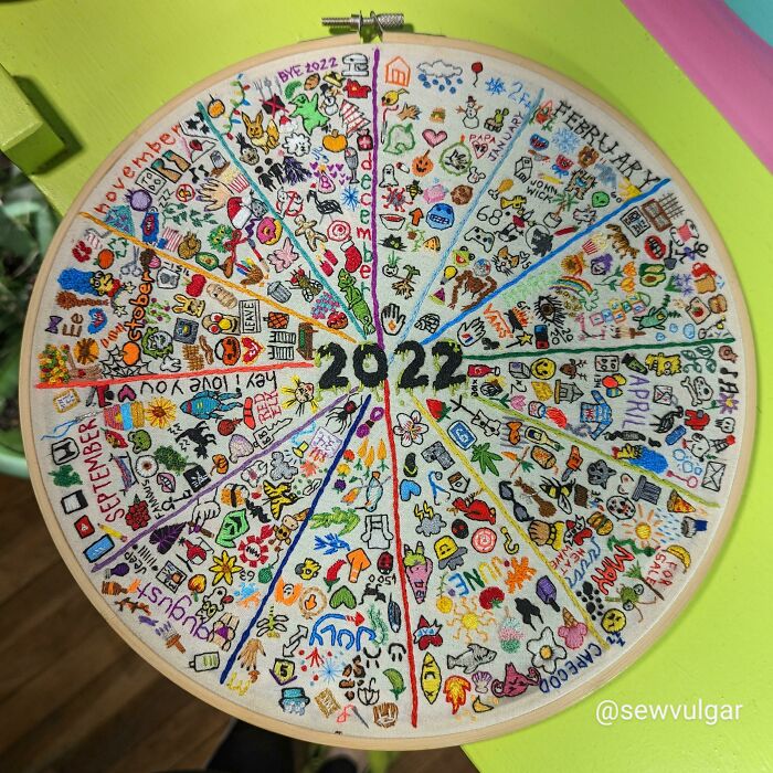 I Started My Own Embroidery Journal A Year Ago And Managed To Stick With It!