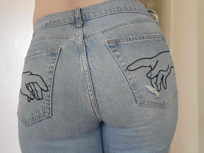 Creation Of Adam.... On My Butttt!