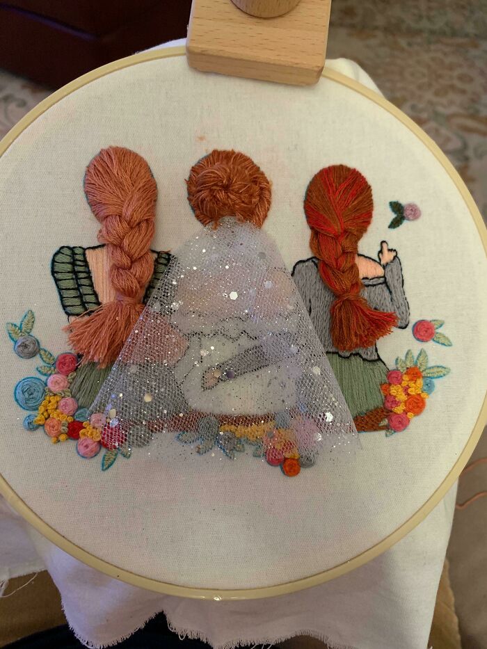 My Cousin Got Married In August. Finally Finished With Her Gift, Just Need To Add A Date