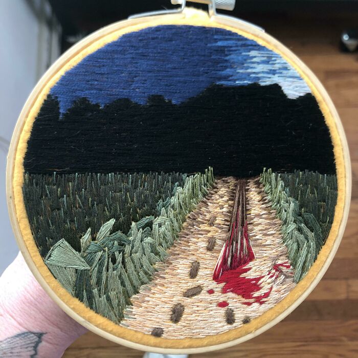 Another “Ominous Footsteps” Hoop