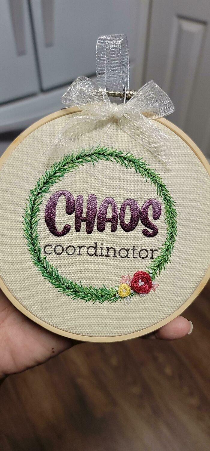 Hoop I Made For My Boss