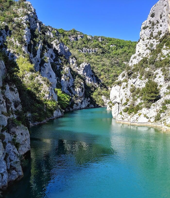 River with mountain's on the side 