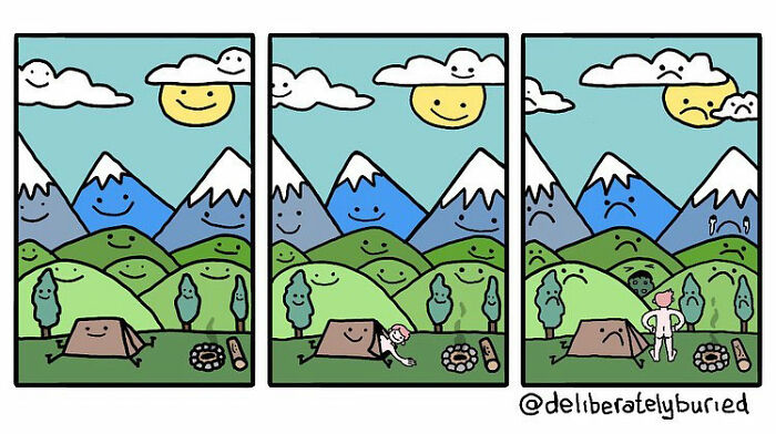 New Dark Humor Stories From ‘Deliberately Buried Comics’