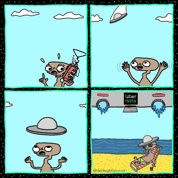 New Dark Humor Stories From ‘Deliberately Buried Comics’