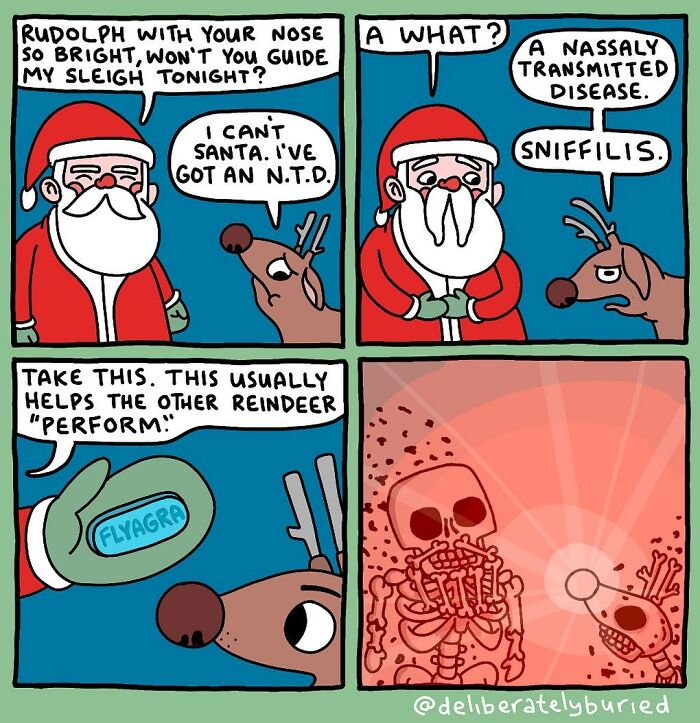 New Dark Humor Stories From ‘Deliberately Buried Comics’