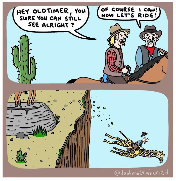 New Dark Humor Stories From ‘Deliberately Buried Comics’