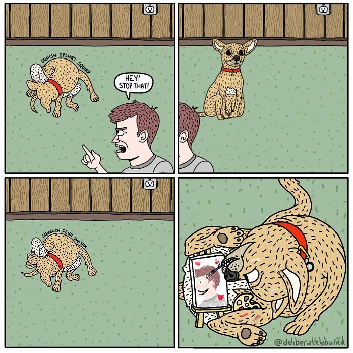 New Dark Humor Stories From ‘Deliberately Buried Comics’