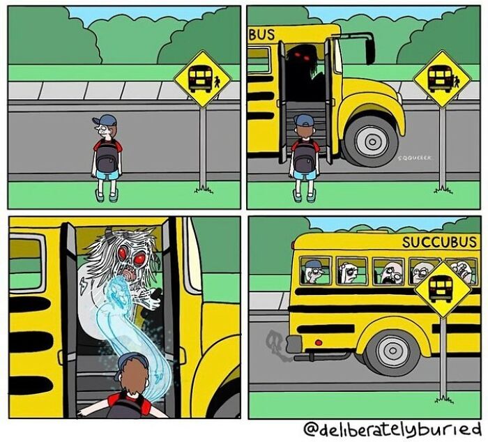 New Dark Humor Stories From ‘Deliberately Buried Comics’