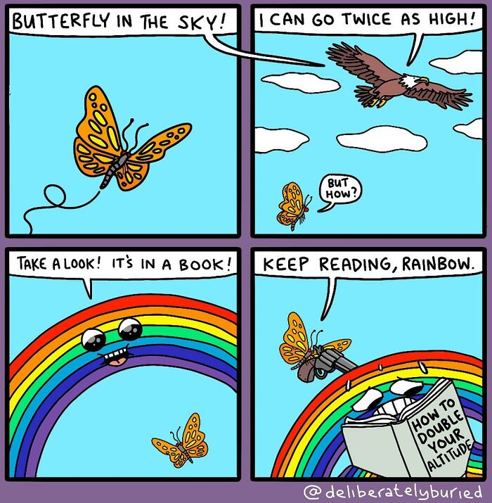 New Dark Humor Stories From ‘Deliberately Buried Comics’