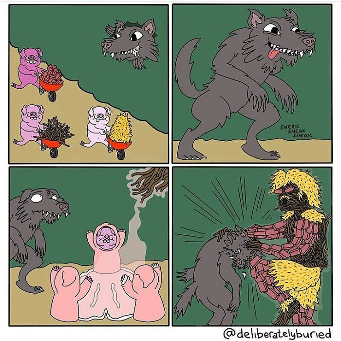 New Dark Humor Stories From ‘Deliberately Buried Comics’