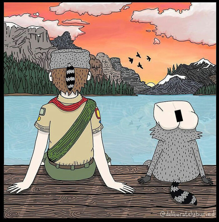 New Dark Humor Stories From ‘Deliberately Buried Comics’