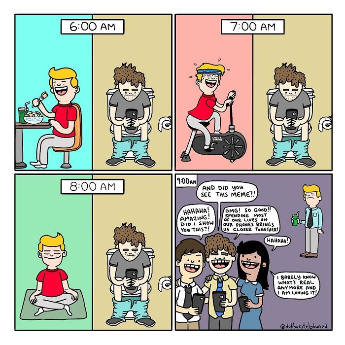 New Dark Humor Stories From ‘Deliberately Buried Comics’