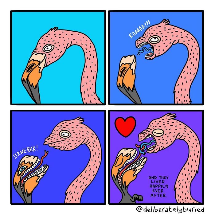 New Dark Humor Stories From ‘Deliberately Buried Comics’