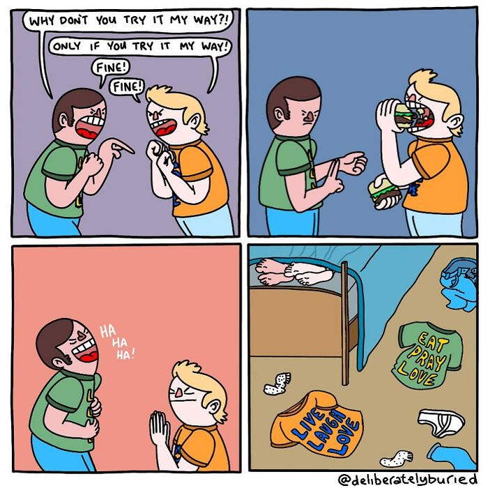 New Dark Humor Stories From ‘Deliberately Buried Comics’