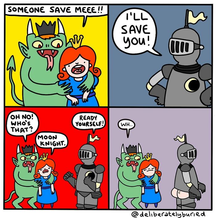 New Dark Humor Stories From ‘Deliberately Buried Comics’