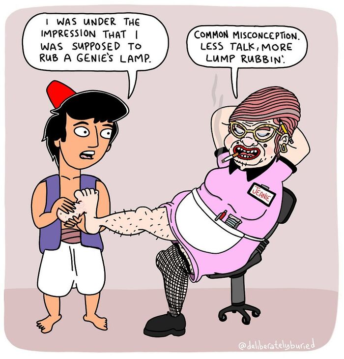 New Dark Humor Stories From ‘Deliberately Buried Comics’