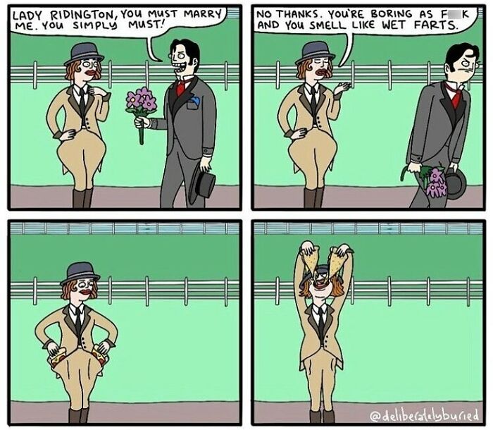 New Dark Humor Stories From ‘Deliberately Buried Comics’