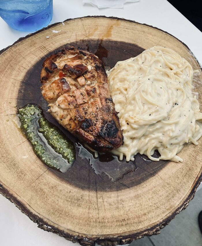 Wood You Like Some Chicken With That Pasta: A Classic Study In Wanting Plates