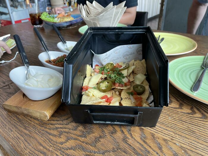 Nachos In A... Bin Box?