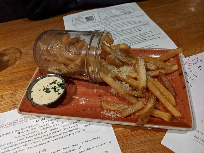 Fries In A Jar. How Do We Feel About This One, Gang?