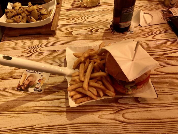 The Burger Was Tasty, Though