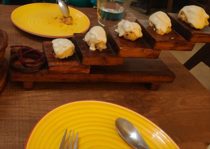 Honey I Shrunk The Staircase (And Dropped Some Food On It)