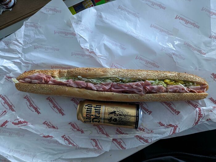This Italian Hoagie I Got Today