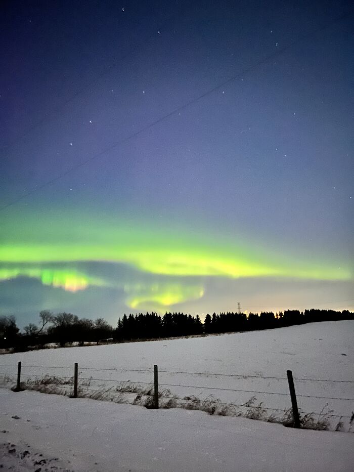 Took This On My Mom’s Phone With Night Mode, If You Turn The Picture To The Right, You’ll See The Big Dipper