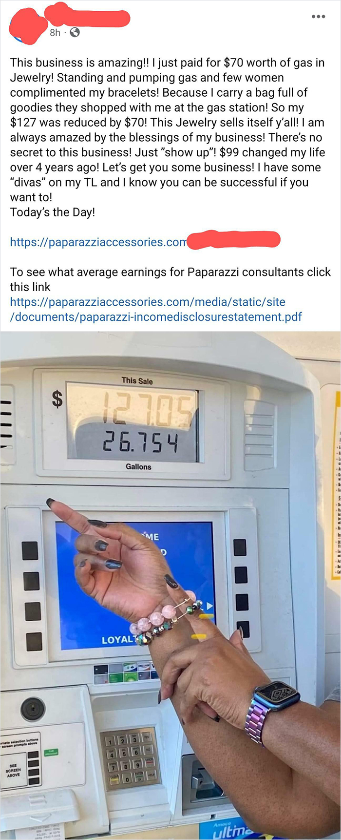 Paparazzi Paid For Her Gas