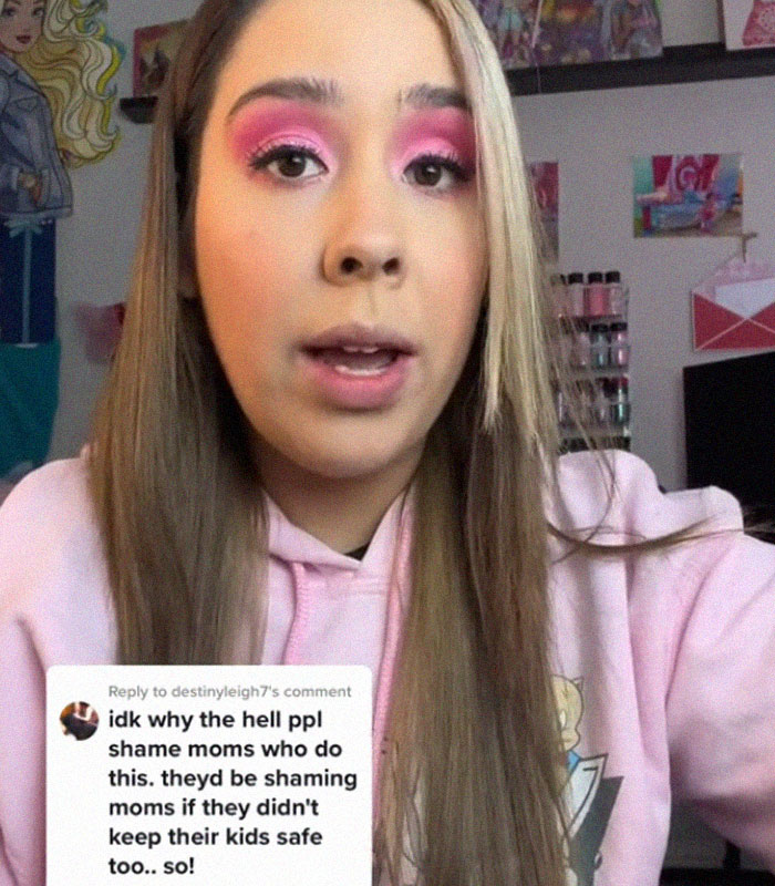 Woman Shares The Important Reasons Why She Keeps Her Daughter On A Leash In Supermarkets