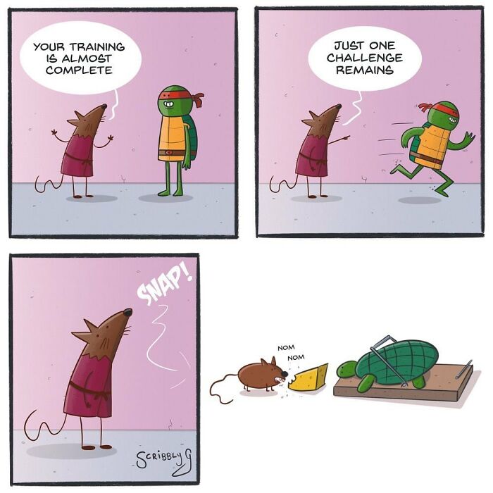 Artist’s 26 New Dark Comics That Always Come With Hilarious Twist