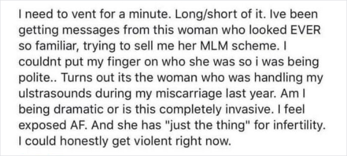 Holy Personal And Possible(?) Hippa Violation. I Hope This Lady Loses Her Job