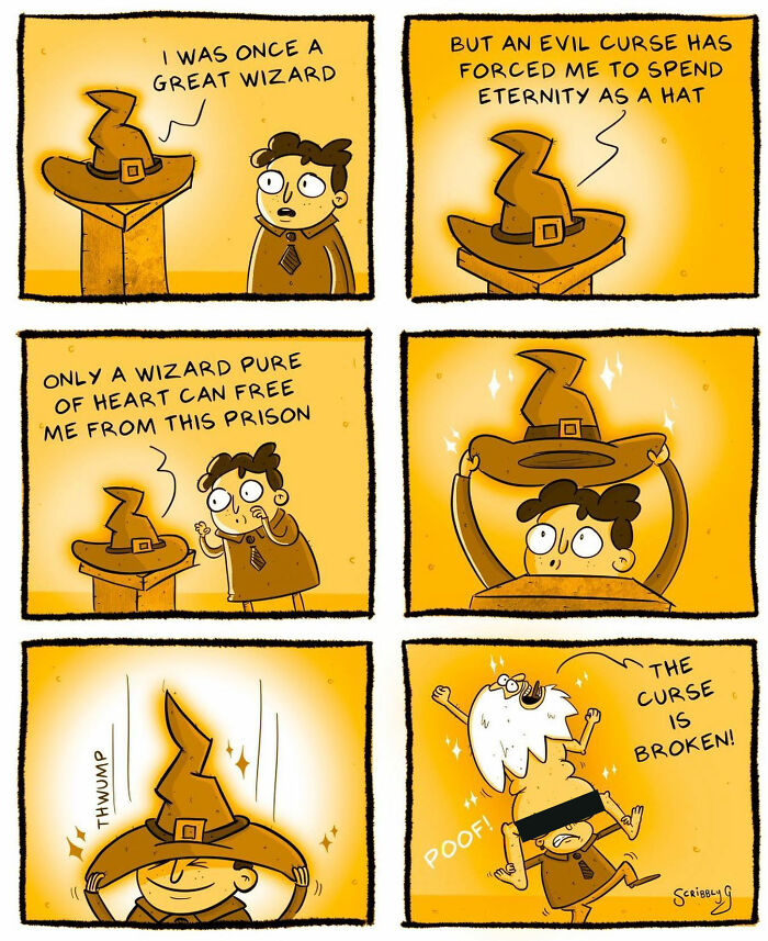 Artist’s 26 New Dark Comics That Always Come With Hilarious Twist