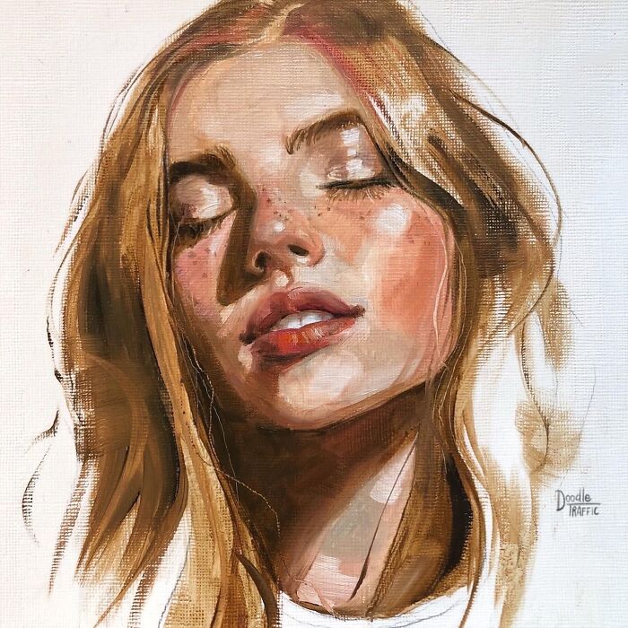 My Self-Taught "Portrait Sketchbooking" Art